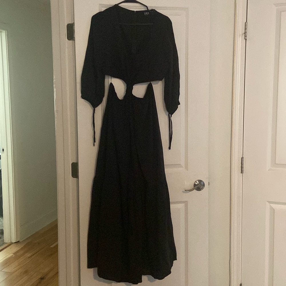 Vici black cut out dress